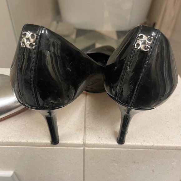 2 pairs sz 8.5 coach heels - Picture 1 of 5